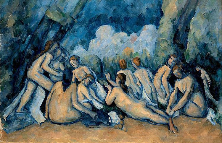 The Bathers, Paul Cezanne